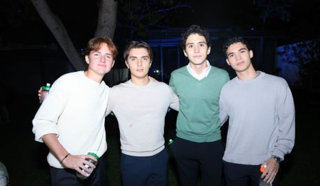  Eduardo Cerdán, Marcelo Ascanio, Sergio García y Armando González.