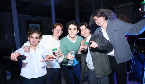  Diego Carreras, Eduardo Cerdán, Sergio García. Rodrigo Díaz y Paulo Abaroa.