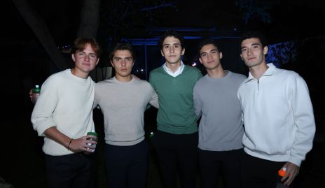  Eduardo Cerdán, Marcelo Ascanio, Sergio García, Armando González y Emilio González.