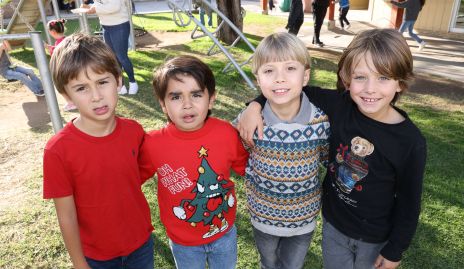  Guillermo, Franco, Luis Fernando y Santiago.
