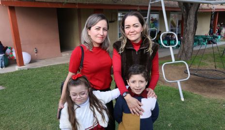  Adriana Bretón, Ale Bretón, Sara y Antón.