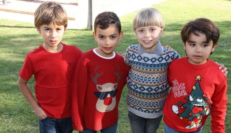  Guillermo, Santiago, Luis Fernando y Franco.