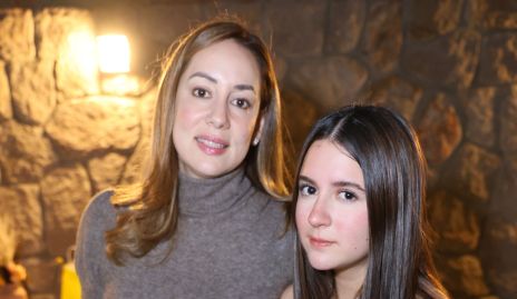  Elisa Rodríguez con su hija Majo Castellanos.