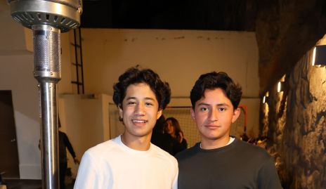  André Amores y Saúl Meza.