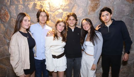  Mila Salgado, Mikel Monsech, Tere García, Jerónimo Reverte y Andrea Morales.