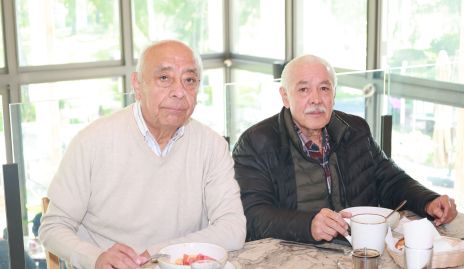  Pedro Luis Valdés y Jorge Hampshire.