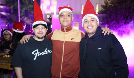  Marco Reyes, José Valadez y Mauricio Zamarripa.