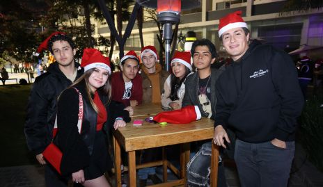  Julio Villasana, Alejandro Dávila, Ivanna Flores, Kaled Gutiérrez, Karen Cruz, Carlos García y Rafael Tobías.