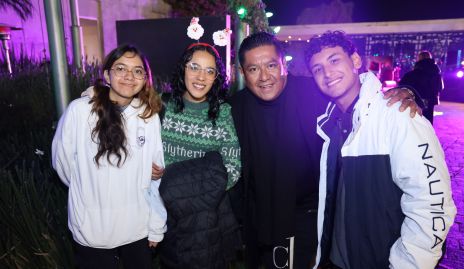  Katsue Rodriguez, Cassandra Morales, Raymundo Vera y Carlos Ramos.