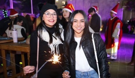  María José Sánchez y Andrea Luna.