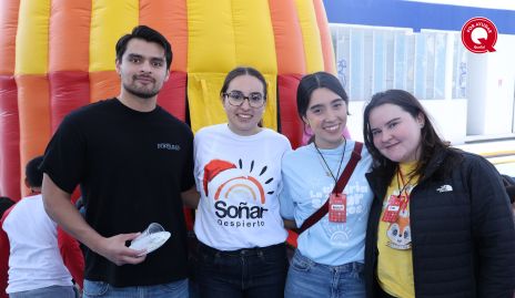  Andrés Toranzo, Ximena Betancourt, Arantza Padrón y Daniela Aradillas.
