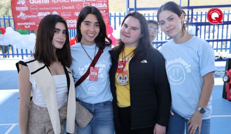  Samantha Vallejo, Arantza Padrón, Daniela Aradillas y Fátima Pumar.