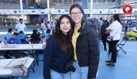  Alexia Vara y Natalia Loredo.