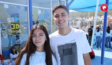  Fátima Hernández y Leo Gama.