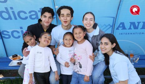  Santiago Hernández, Ángel Delgadillo, Sofía Villaseñor y Camila Alcalde.