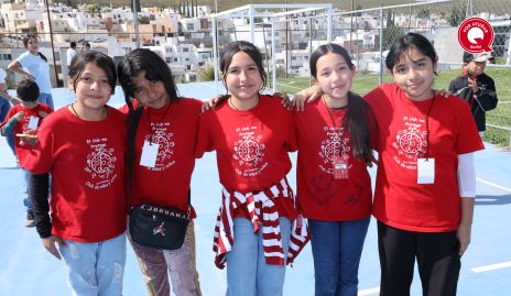  Jimena, Kenya, Camila, Aitana y Melany.