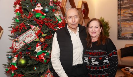  Antonio Zarur y Lorena Ibarra.