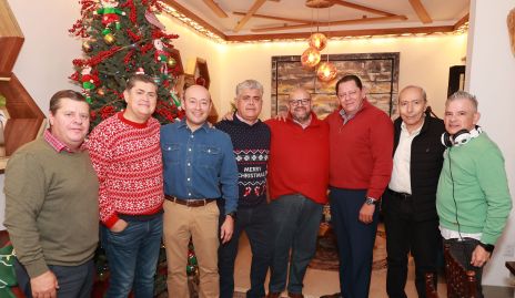  Rodrigo Malo, Gerardo Lozano, Eduardo Rivera, Alberto Lozano, David García, Jesús García, Antonio Zarur y Renán Ramos.