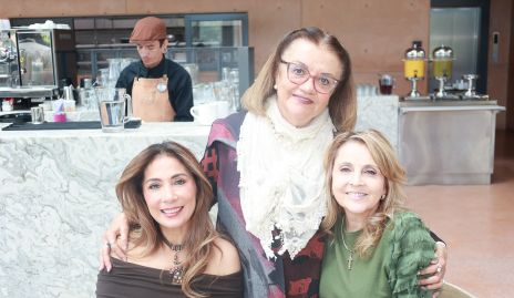  Silvia Tapia, Verónica Castañón y Anabel Gaviño.