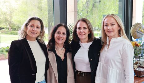  Pupi García, Esther Sandoval, Mónica del Pozo y Claudia del Pozo.