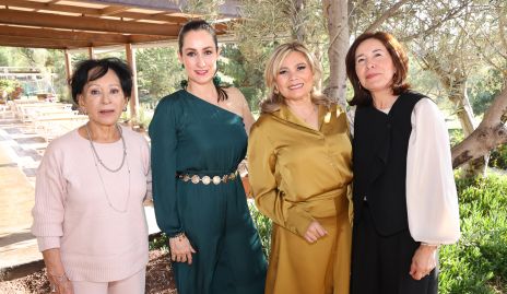  Aida Martínez, Adriana Dibildox, Lizeth Lara y Mirna Bustillos.