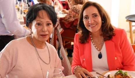  Aida Martínez y Mónica Alcalde.