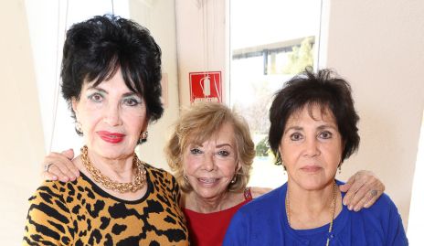  Lucy Stahl, Carmela Alonso y Gela de la Rosa.