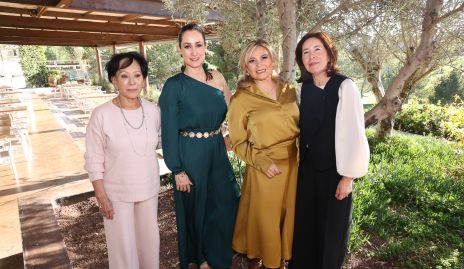 Aida Martínez, Adriana Dibildox, Lizeth Lara y Mirna Bustillos.