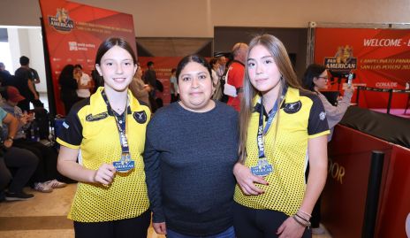  Roberta Nava, Ale Ramos y Sofía Velaco.