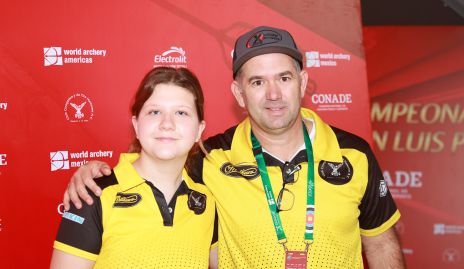 Larissa Gimmler y Héctor Pardo.