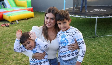  Juan Pablo Rojas, Bárbara Berrones y José Miguel Rojas.
