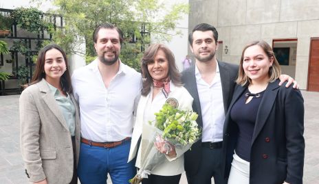 Andrea Izar, Raúl Castañeda, Paty González, Daniel Castañeda y Natalia Trujillo. 