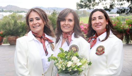  Paty Lara, Paty González y Blanca González. 