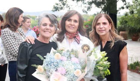  Ana Laura Azcárraga, Paty González y Gaby Godínez.