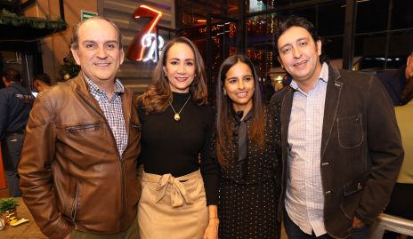  Alejandro Narváez, Ana Lucía Castillo, Lily Villalobos y Juan Carlos Juárez.