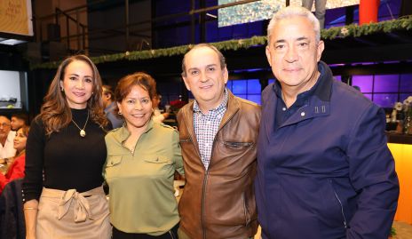  Ana Lucía Castillo, Elizabeth Arriaga, Alejandro Narváez y Francisco Fernández.