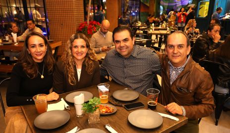  Ana Lucía Castillo, Aurora Irigoyen, Miguel Compean y Alejandro Narváez.