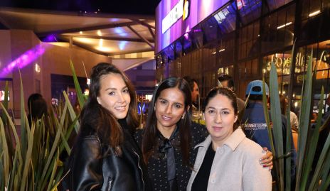  Azucena Ortega, Lily Villalobos y Paulina Andrade.