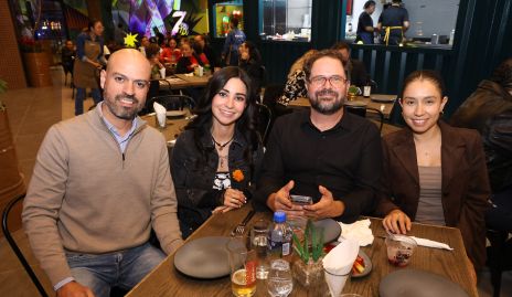  David Maldonado, Montse Robles, Antonio Gorab y Mónica Reyes.