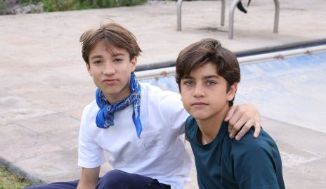  Luca Pizzuto y Pablo de los Santos.