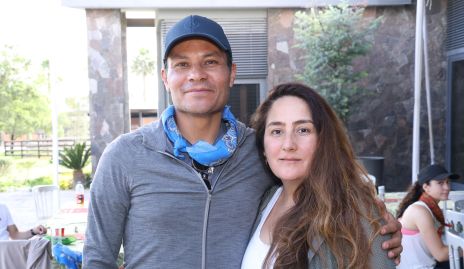  Miguel Fernández y Lorena Ortiz.