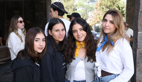  Isabela Lafuente, Ema Fernández, Connie Hermosillo y Marisol de los Santos.