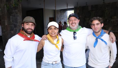  Daniel Carreras, Lorena Torres, Daniel Carreras y Diego Carreras.