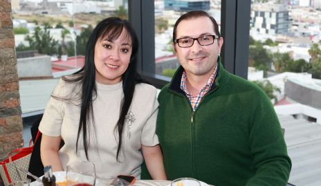  Saide Nava y David Galarza.