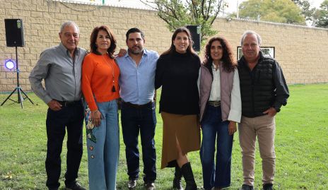  Javier Nava, Titis Báez, Javier Nava, Paulina Foyo, Karina Santoscoy y Fernando Foyo.