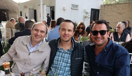  Oliverio, Abraham Gallegos y Benito García.