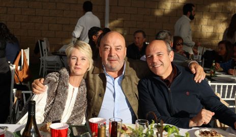  Güera Valle, Toño Lozano y Roberto.