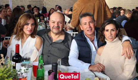  Fabiola Valdés, Víctor Lomelí, Víctor Santos y Rita Salinas.