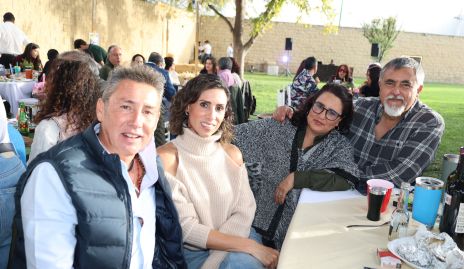 Víctor Santos, Rita Salinas, Mariana Millán y Picho Páramo.