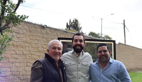  Queso Báez, Guillermo Báez y Javier Nava.